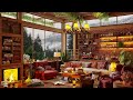 Warm Jazz Music with Cozy Coffee Shop Ambience ☕ Relaxing Jazz Instrumental Music ~ Background Music