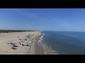 Assateague Island by drone