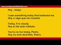 Spanish ADVERBS and phrases from English to Spanish  Lesson.  Learn Spanish With Pablo.