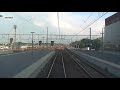 Cab ride with relaxing background music | From Ostend via Bruges to Brussels, Belgium