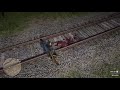 Brutal train kill - Red Dead Redemption 2