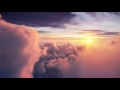 4K UHD 10 hours - Flying Above Clouds with Relaxing Music, loop - calming, meditation, nature