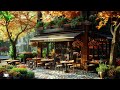 France Coffee Shop Ambience with Smooth Bossa Nova ☕ Positive Bossa Nova Jazz Music for Relax