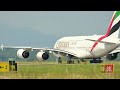 The Emirates A380 Taxiing in Milan Malpensa | #Spotting