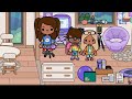 Night routine in toca boca (Grace family) @Simply.Sunday.shorts