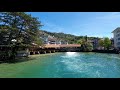 The town Thun and the Aare river in Switzerland