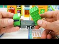 Teach Kids Spanish and English words with Painting Pororo Toy Car and Tayo Playsets!