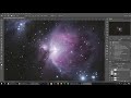 Stacking and Editing Orion Nebula (Simple Workflow)