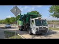 Waste Management: Mack LEU McNeilus ZR Garbage Truck
