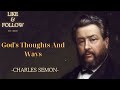 God's Thoughts and Ways - SpurgeonSermon