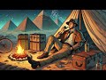 Ancient Tales of Pyramids & Pharaohs | Cozy History ASMR | Egyptian Mythology Bedtime Stories