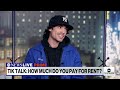 TikTalk: Caleb Simpson on asking NYC strangers 'how much they pay for rent' | ABCNL