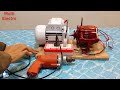 Get Free Energy With Ac Motor And Car Alternator At Home
