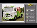 Evolution of Foden Trucks - Models by year of manufacture