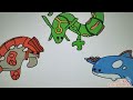 Rayquaza, Groudon, and Kyogre in a Nutshell