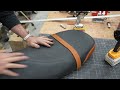 Vespa Make Over: New Leather Seat