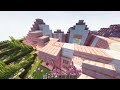 Minecraft: Cherry Blossom Survival House Tutorial🏠