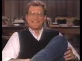 Barbara Walters Interviews David Letterman, January 29, 1992