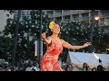 Blue Hawaii, a Hula Dance danced at Kuhio Beach, Waikiki, Hawaii in May 2015