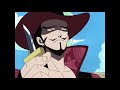 Zoro trolls Mihawk