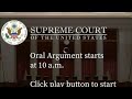 AUDIO: Supreme Court oral arguments over social media moderation rights