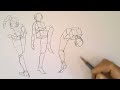 Figure Drawing with Boxes (Adding Cylindrical Limbs on a Simplified Torso)