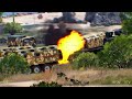 Awful Moment! Turbo Tank With Very High Destructive Power Destroys Russian Army - ARMA 3