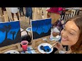 INTROVERT trying to be a SOCIAL BUTTERFLY | PAINT & SIP Event #enuguliving