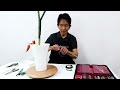 Rikka Shofutai 1 step-by-step tutorial | Ikenobo Ikebana [Japanese flower arrangement]