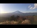 富士山を望む　足柄峠　県道78号　御殿場大井線