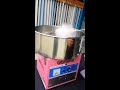 How to use a fairy floss machine