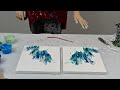 3 Unique Flower Dip Techniques I Fluid Art for Beginners I Acrylic Pouring Tutorial