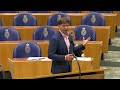 Van Meijeren (FVD) wijst minister De Jonge terecht in Tweede Kamer