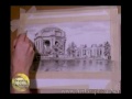 Palace of Fine Arts POFA San Francisco Pen and Ink Drawing (part 4 of 4)