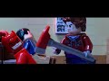 Daredevil Hallway Fight in LEGO (Stop-Motion)