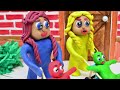 Green Baby's Blue Baby Ball | Learn the colors with Green Baby and his friends