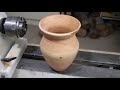 Wood Turning a Big Vase