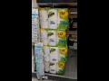 Toilet paper fort at Walmart