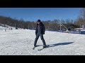 First time skiers