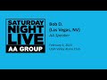 Bob D - Saturday Night Live AA Speaker, Provo, UT