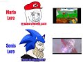 Mario lore vs Sonic lore