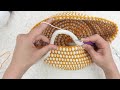 How to Make a Coil Crochet Basket for Beginners