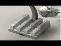 Death Star Trench Run with MOVING ships  |  Star Wars diorama, 3D Printing & Scale Modelling