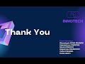 TELEMEDICINE || INNOTECH PITCH DECK VIDEO || ALX GROUP 1394