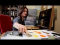 Sunset Landscape Oil Painting | Step by step