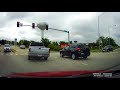 Car Runs Red Light and T-Bones Truck