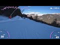 6561ft Skiing Descent - Aguille Rouge - Les Arcs -  longest black