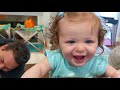 A Day in the Life of 8 Month Old Twins | DITL | TWIN GIRLS