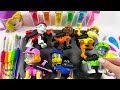 Satisfying Video | How To Make Color Balls into PAW Patrol From Rainbow Beads Cutting ASMR #2