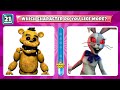 Guess The Character By Squinting Your Eyes| Five Nights AT Freddy's Character | FNAF QUIZ | Foxy